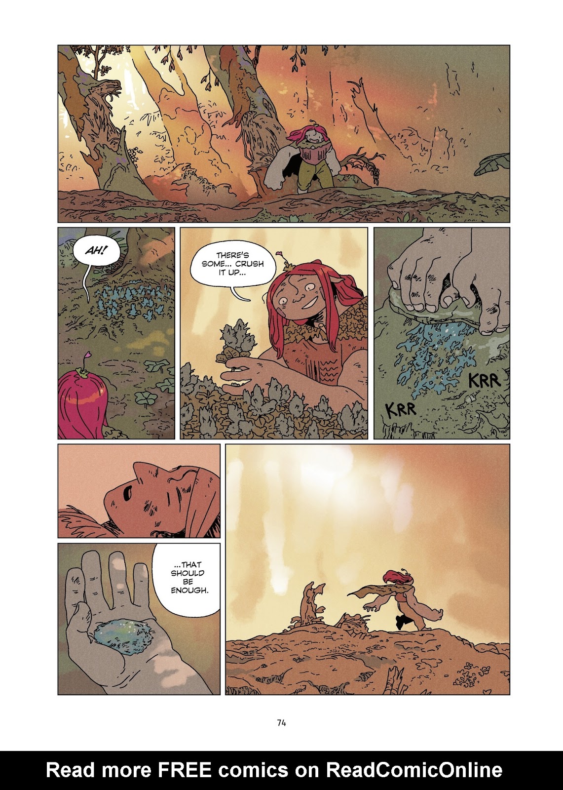 Hana and Taru: The Forest Giants issue TPB (Part 1) - Page 72