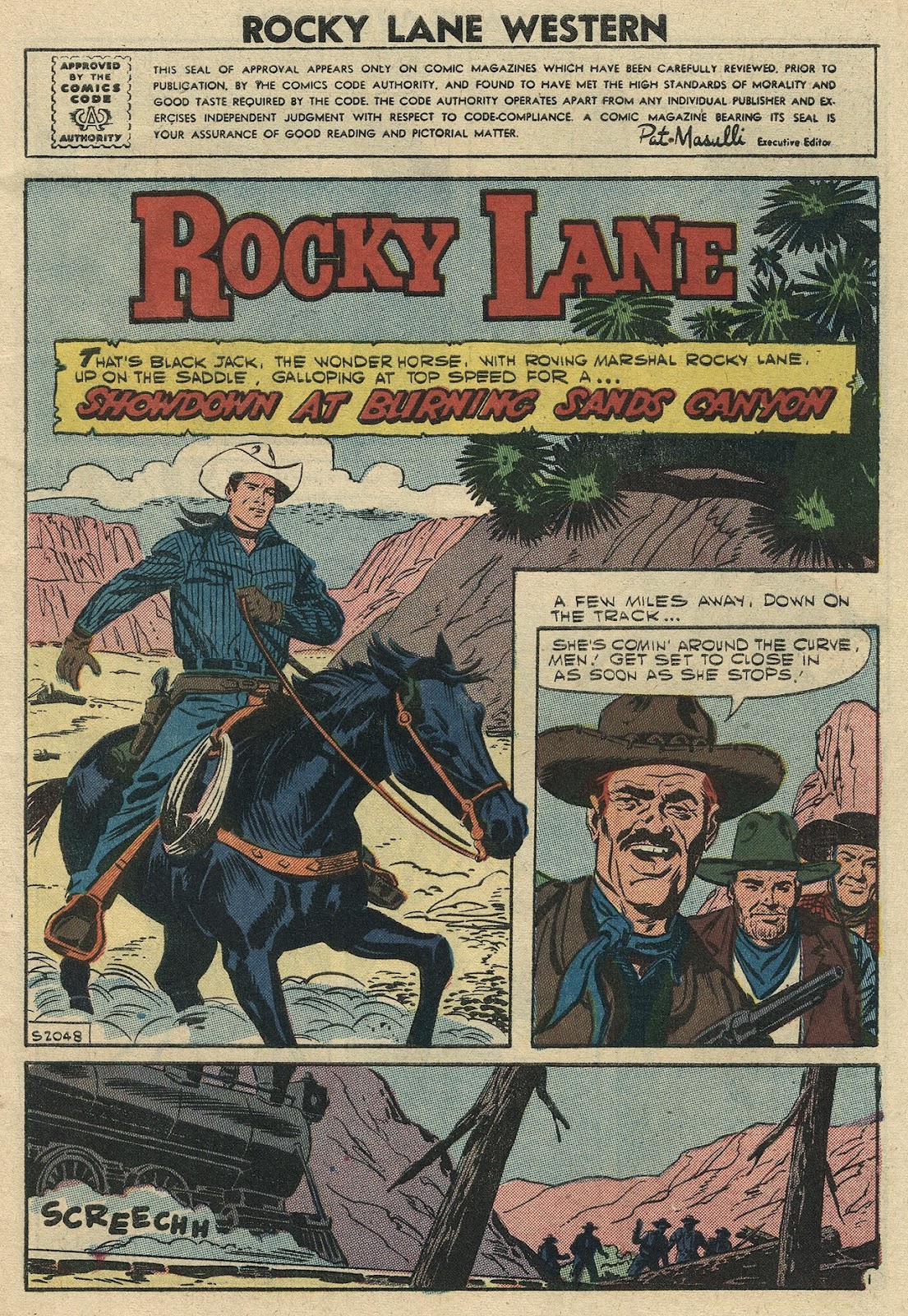 Rocky Lane Western (1954) issue 78 - Page 3