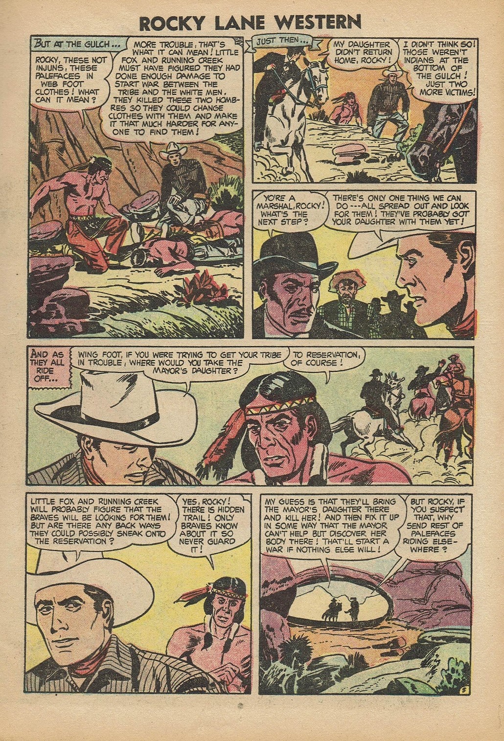 Rocky Lane Western (1954) issue 61 - Page 13