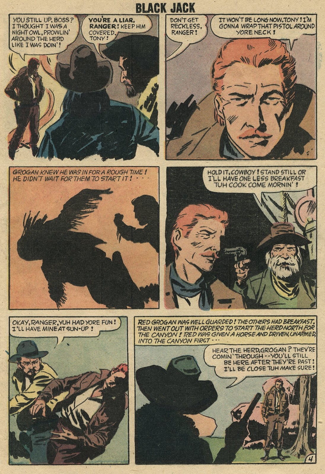 Rocky Lane's Black Jack issue 23 - Page 25