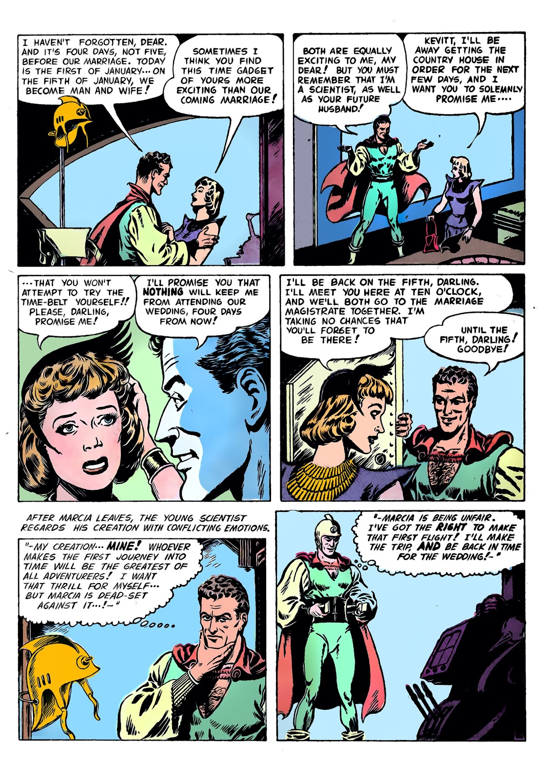 Color Classic Comics: Space Adventures issue TPB 2 - Page 23