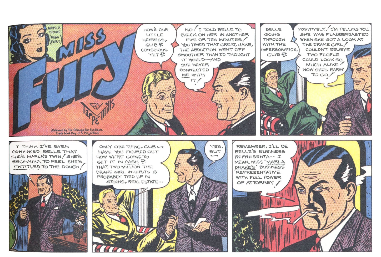 Miss Fury Sensational Sundays 1944-1949 issue TPB (Part 2) - Page 29