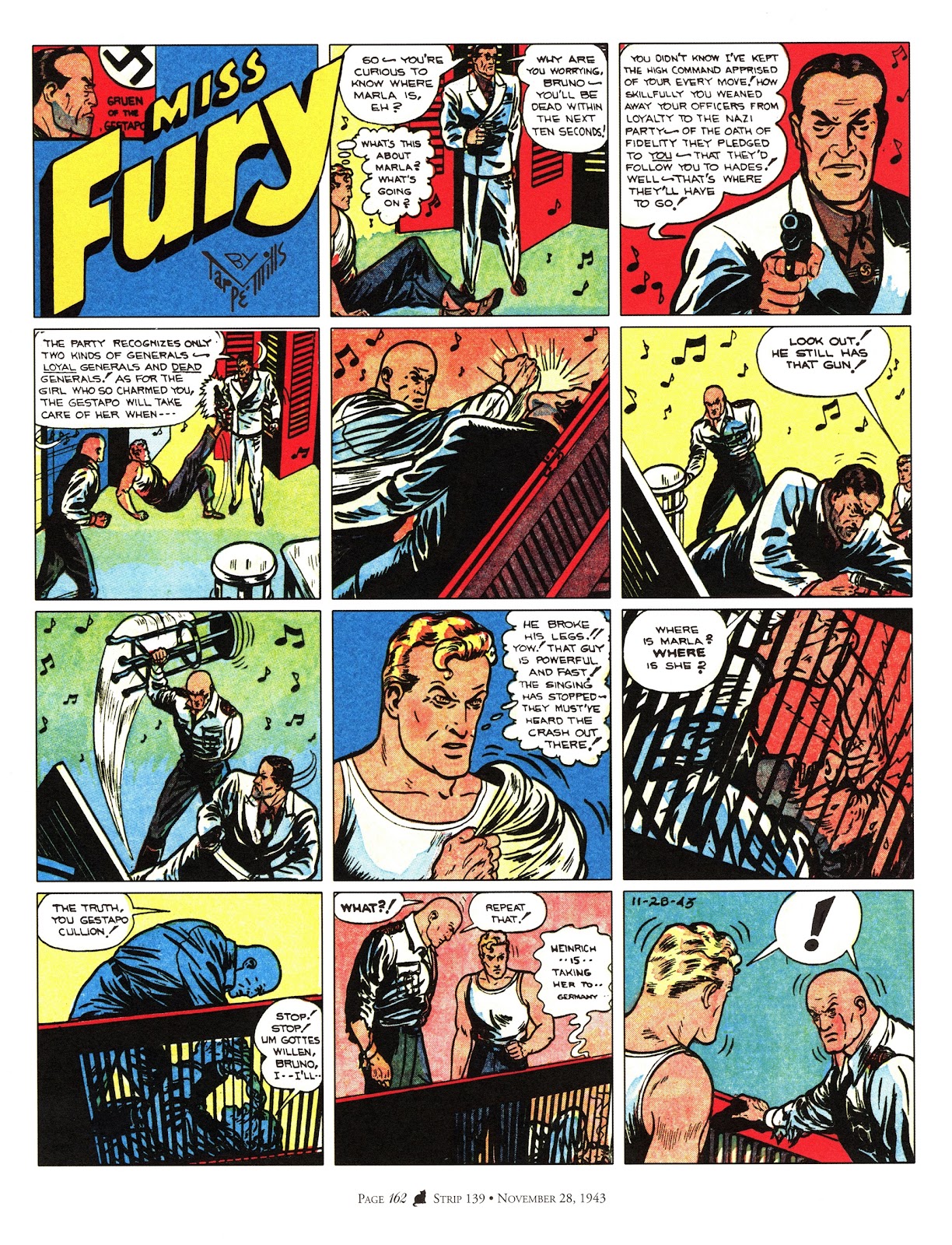 Miss Fury: Sensational Sundays 1941-1944 issue TPB - Page 170