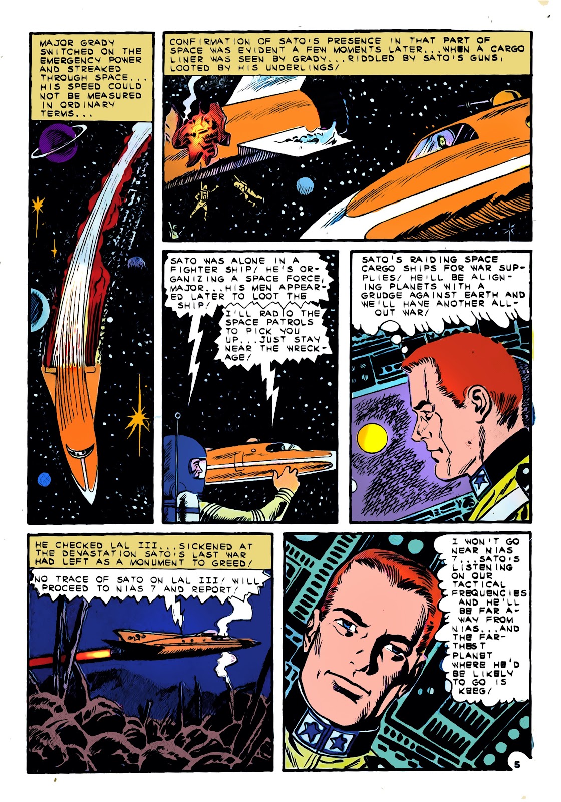 Color Classic Comics: Space Adventures issue TPB 2 - Page 71