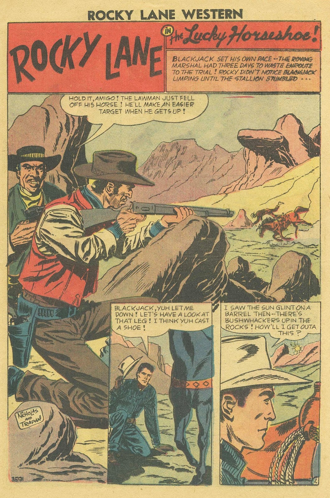 Rocky Lane Western (1954) issue 81 - Page 13