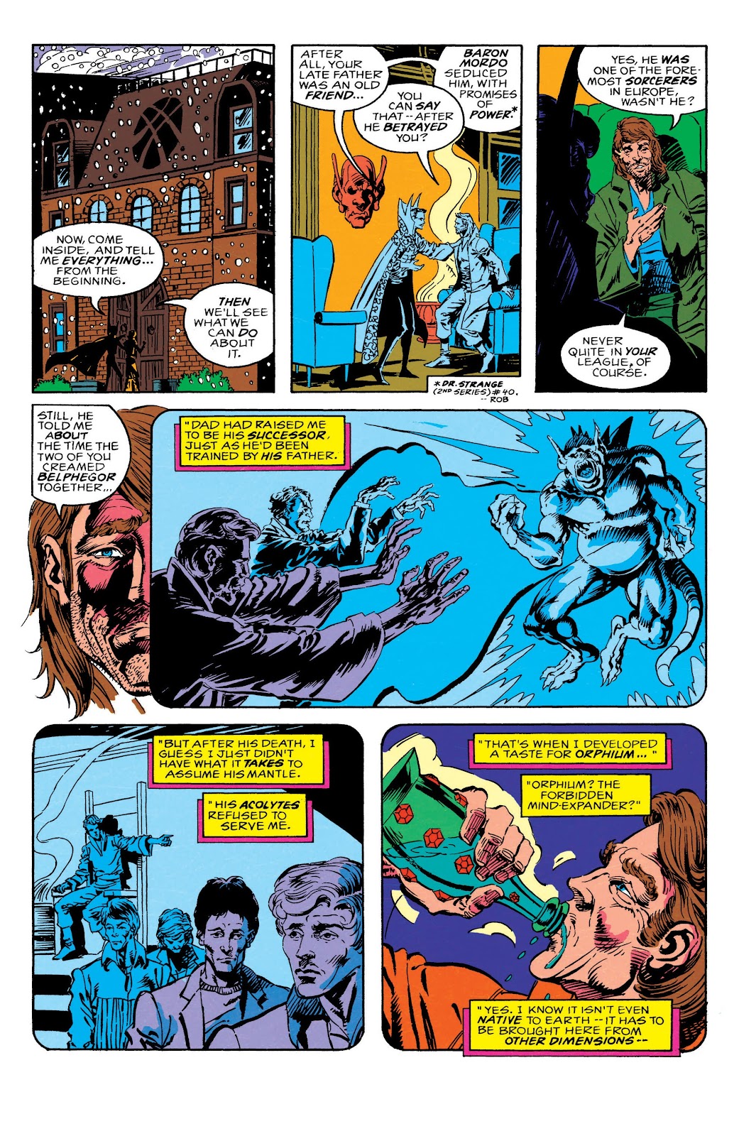 Doctor Strange Epic Collection: Infinity War issue Nightmare on Bleecker Street (Part 1) - Page 7
