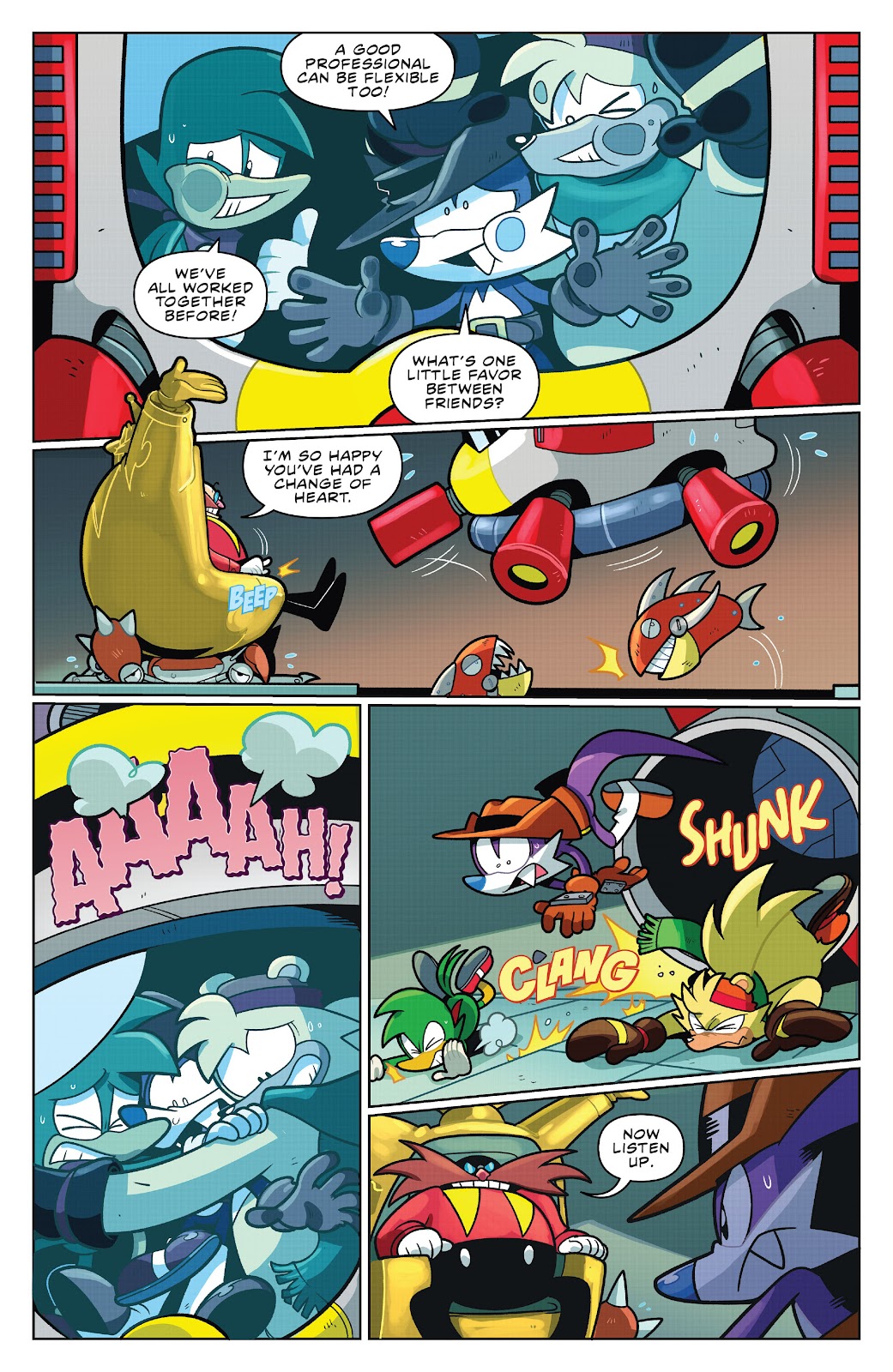 Sonic the Hedgehog: Fang the Hunter issue 3 - Page 7