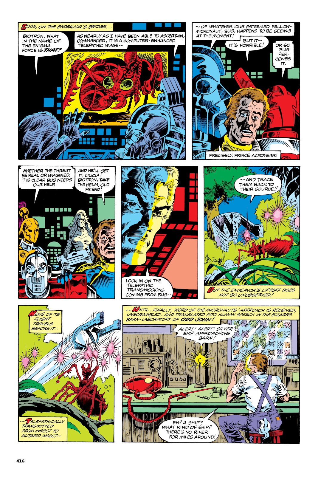 Micronauts: The Original Marvel Years Omnibus issue TPB (Part 2) - Page 154