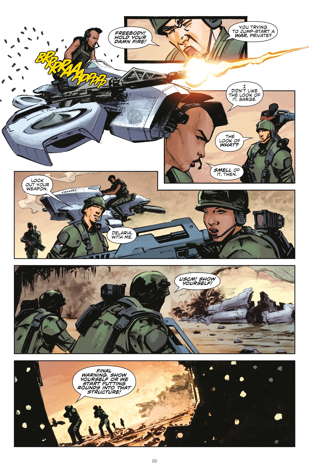 Aliens, Predator, Prometheus, AVP: Life and Death issue TPB (Part 1) - Page 23