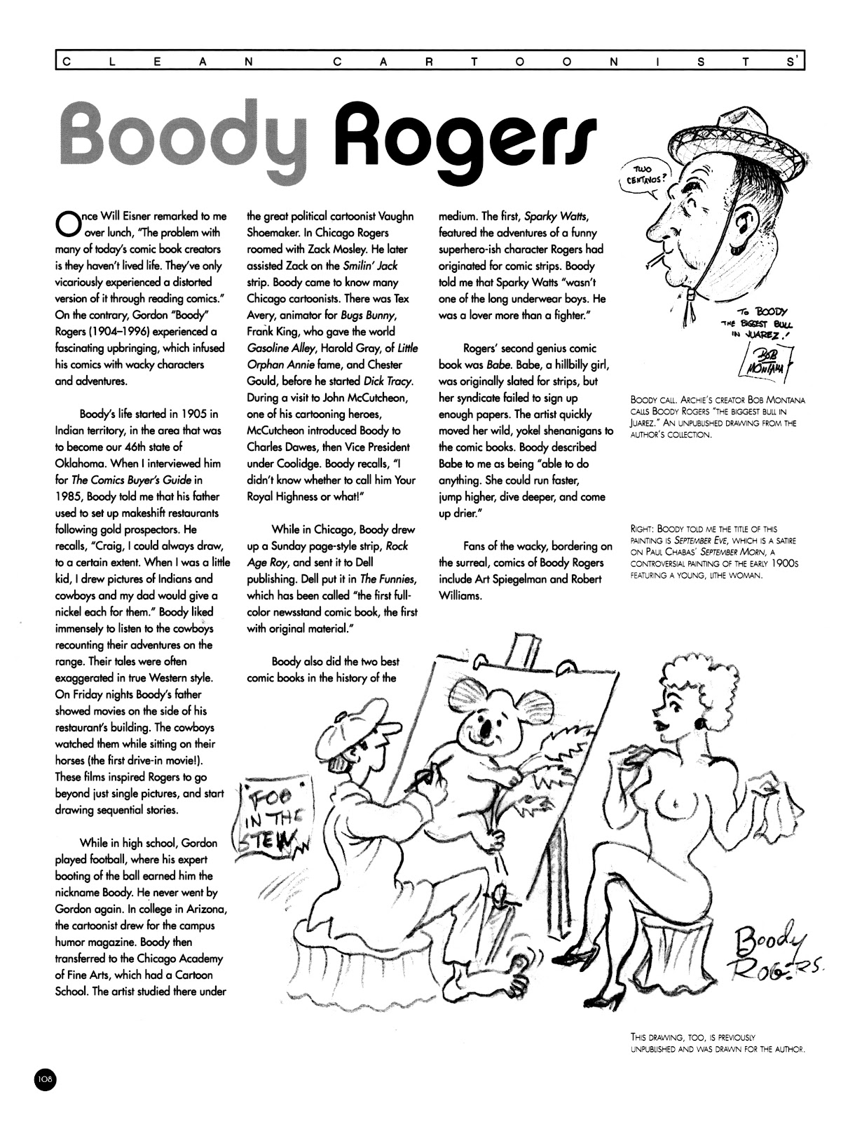 Clean Cartoonists' Dirty Drawings issue TPB - Page 116