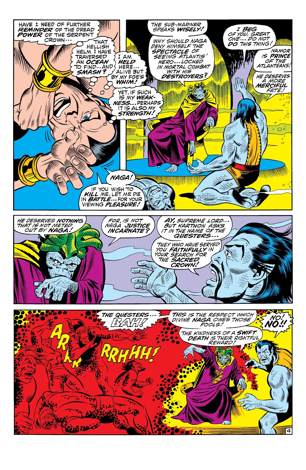 Namor, The Sub-Mariner Epic Collection: Enter The Sub-Mariner issue Who Strikes For Atlantis (Part 1) - Page 198