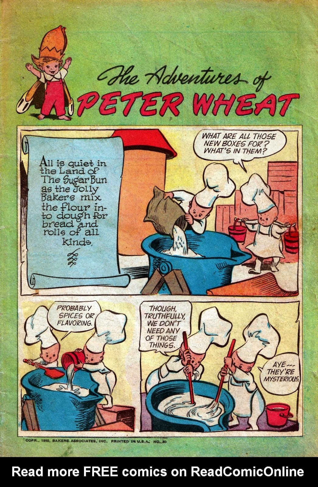 Adventures of Peter Wheat issue 30 - Page 1