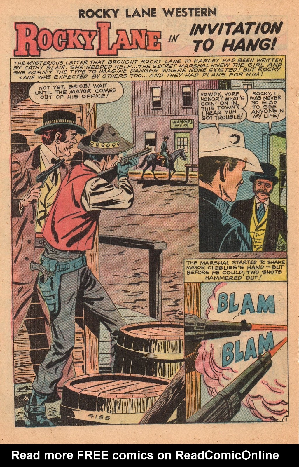 Rocky Lane Western (1954) issue 83 - Page 20