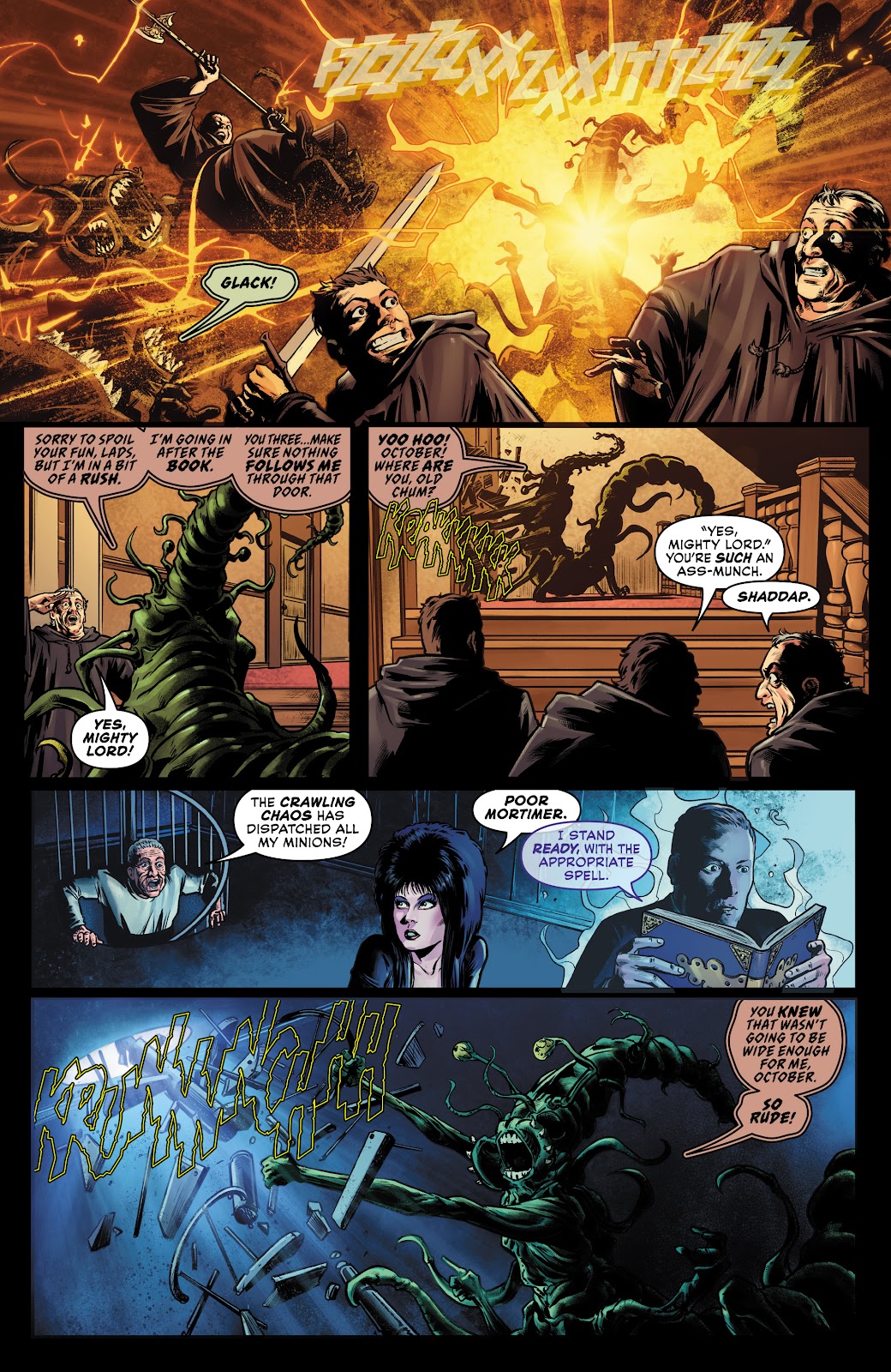 Elvira Meets H.P. Lovecraft issue 3 - Page 22
