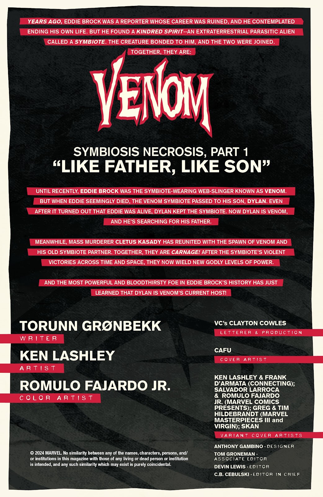 Venom (2021) issue 31 - Page 2