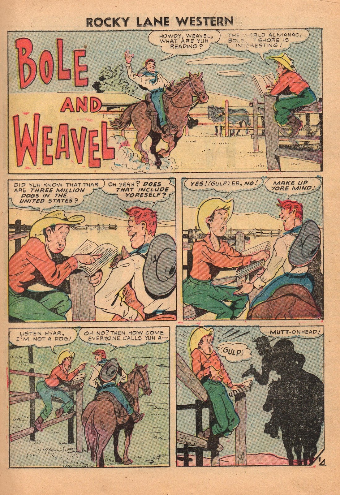 Rocky Lane Western (1954) issue 72 - Page 17