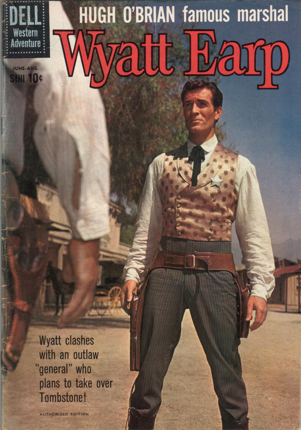 Hugh O'Brian, Famous Marshal Wyatt Earp issue 11 - Page 1