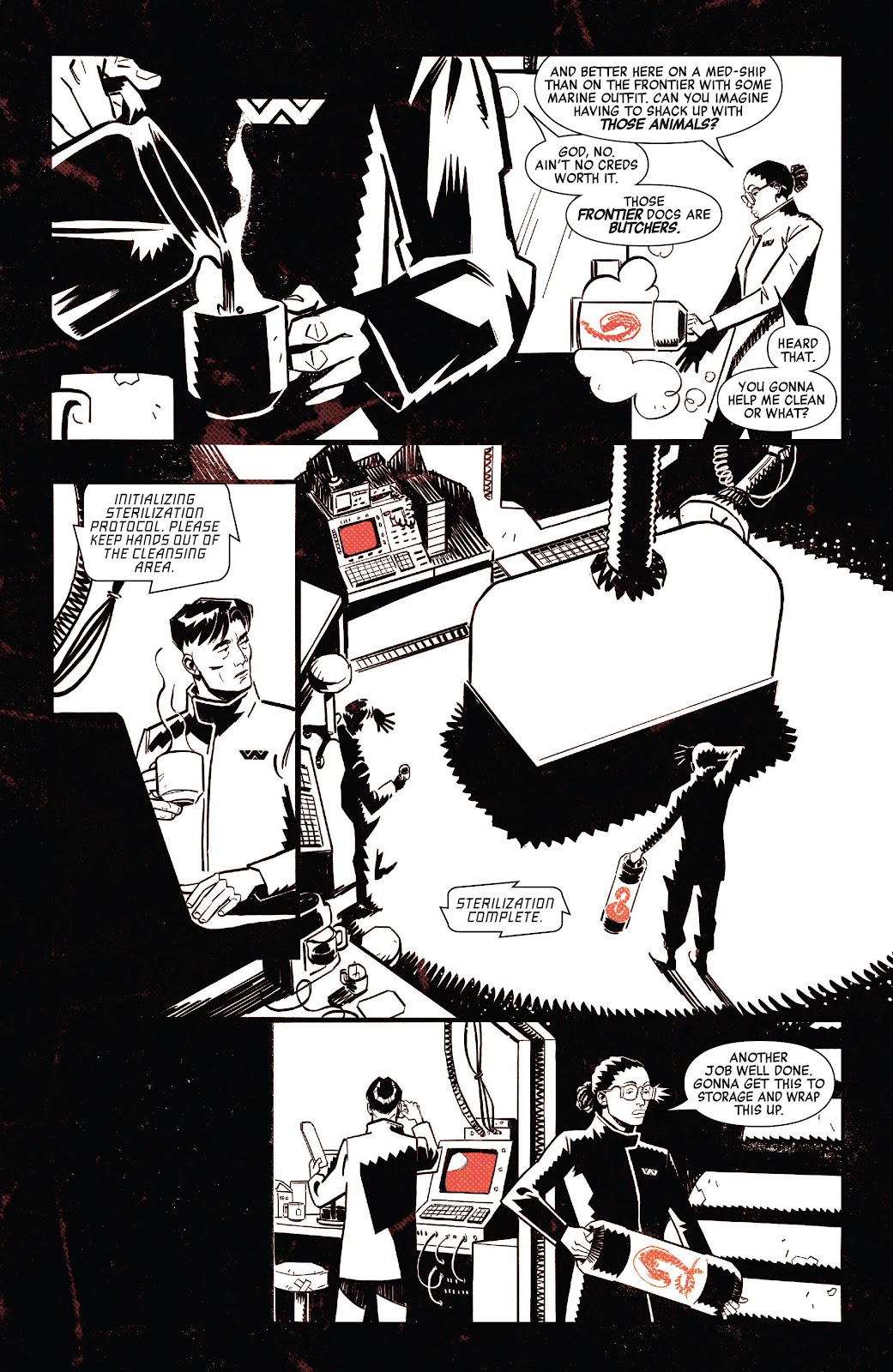 Alien: Black, White & Blood issue 3 - Page 21