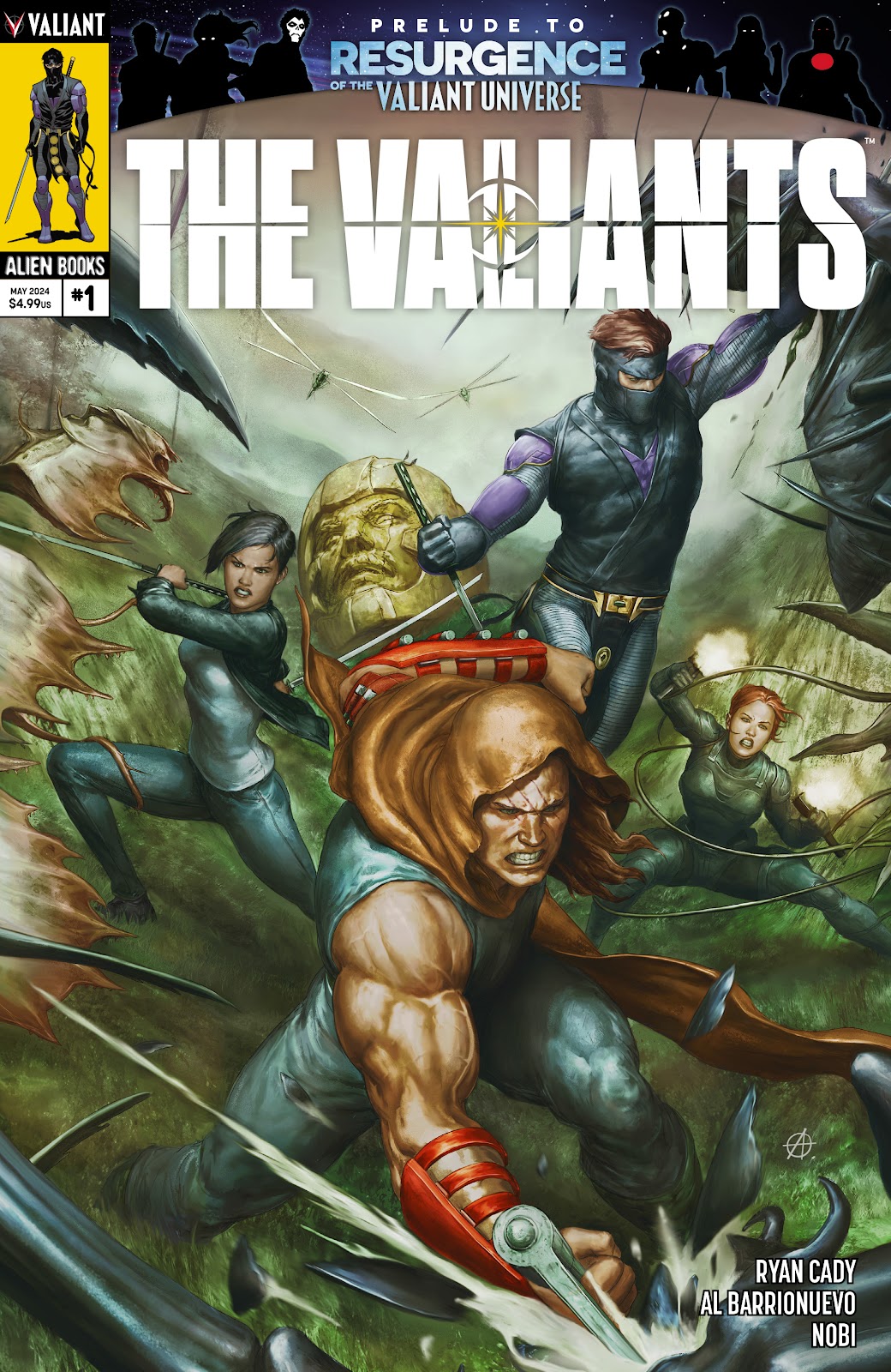 The Valiants issue 1 - Page 1