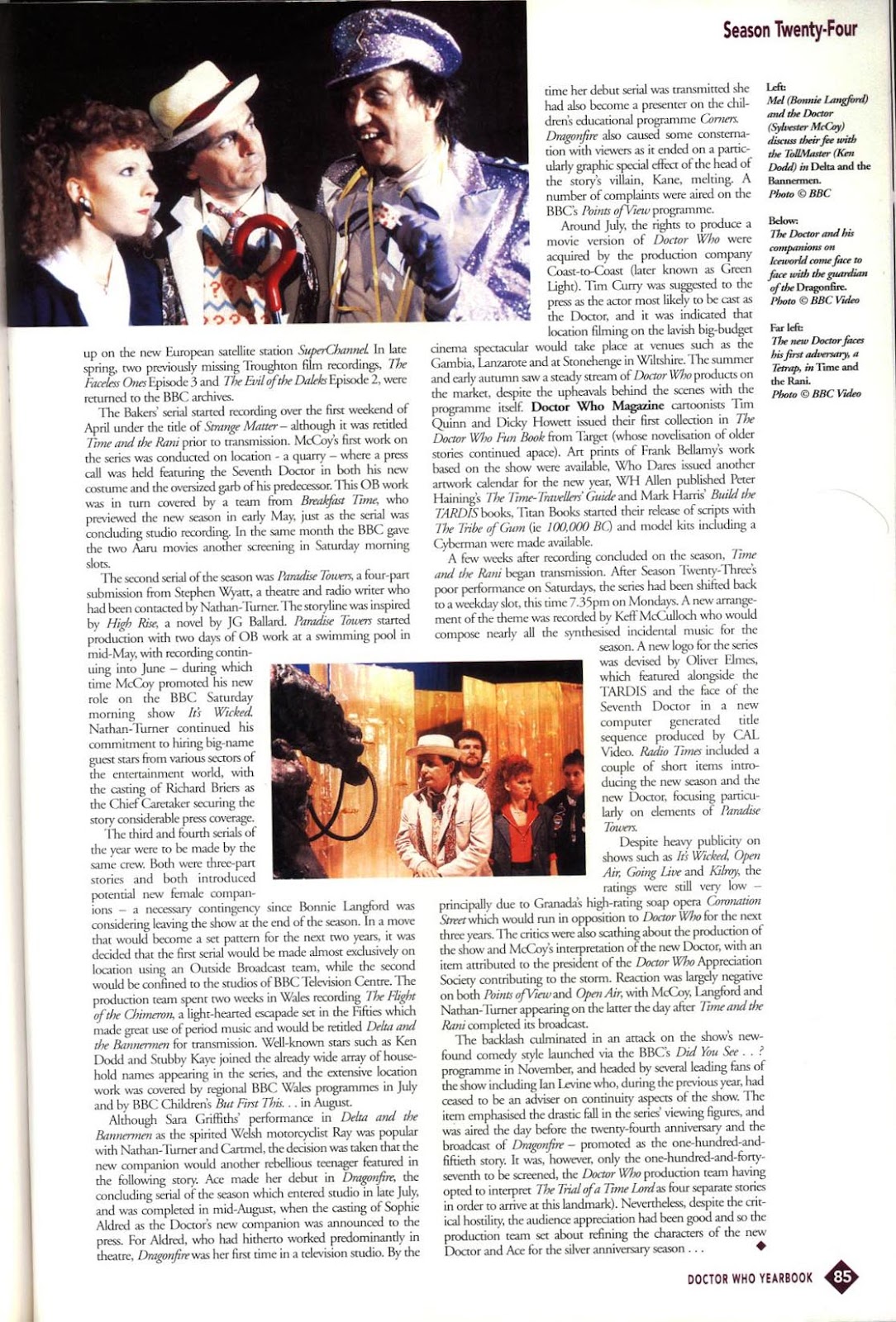 Doctor Who Yearbook issue 1996 - Page 85