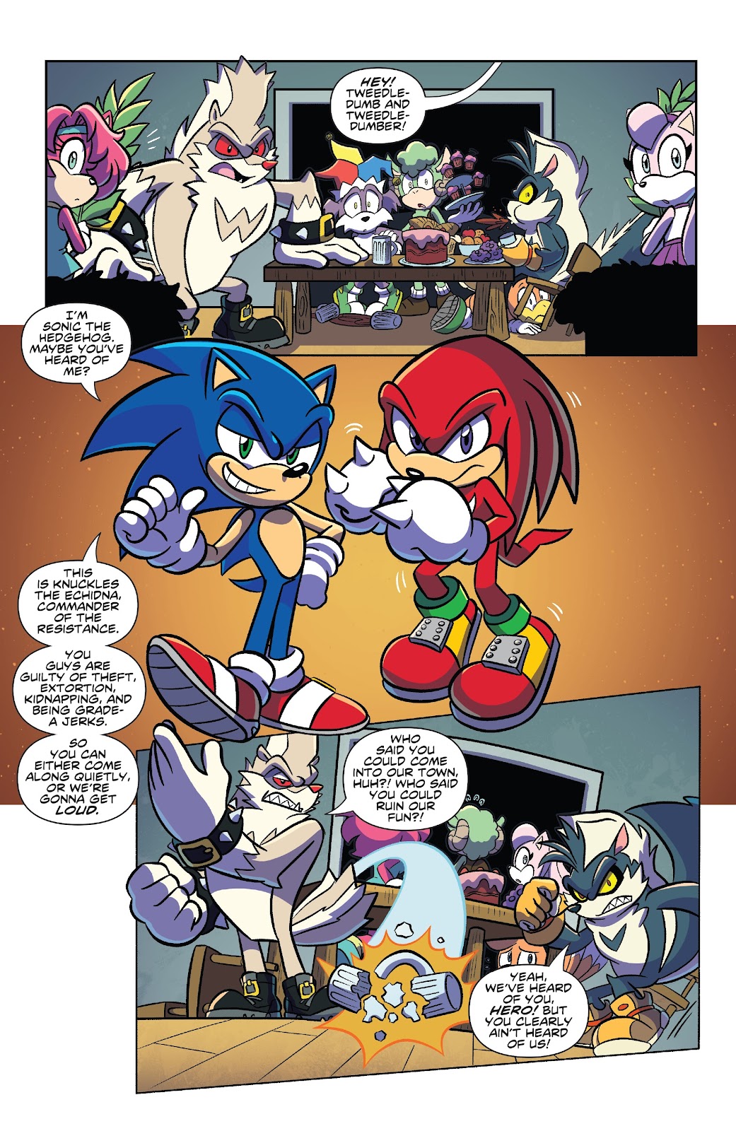 Sonic the Hedgehog: Knuckles' Greatest Hits issue TPB - Page 12