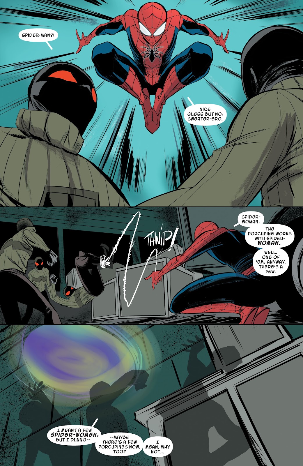 Spider-Gwen: Ghost-Spider Modern Era Epic Collection: Edge of Spider-Verse issue Weapon of Choice (Part 2) - Page 3