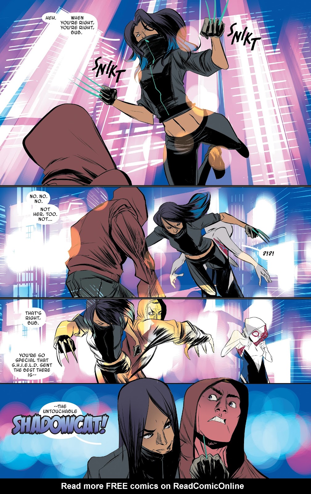 Spider-Gwen: Ghost-Spider Modern Era Epic Collection: Edge of Spider-Verse issue Weapon of Choice (Part 2) - Page 91
