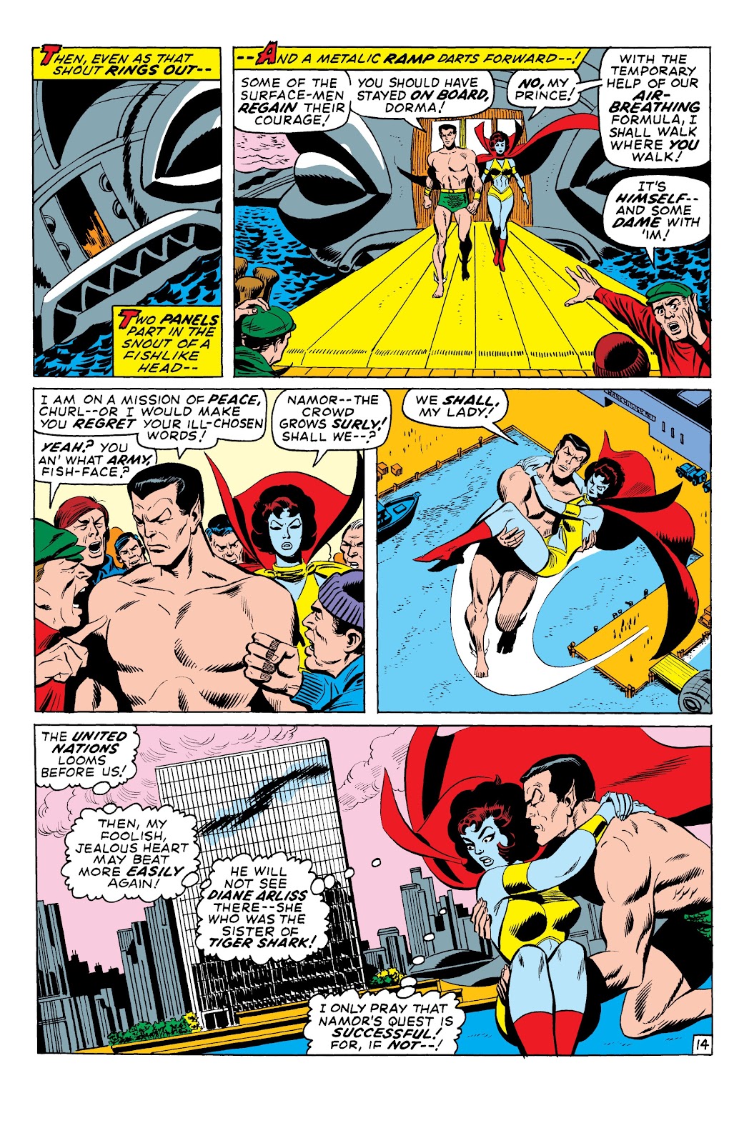 Namor, The Sub-Mariner Epic Collection: Enter The Sub-Mariner issue Who Strikes For Atlantis (Part 2) - Page 224