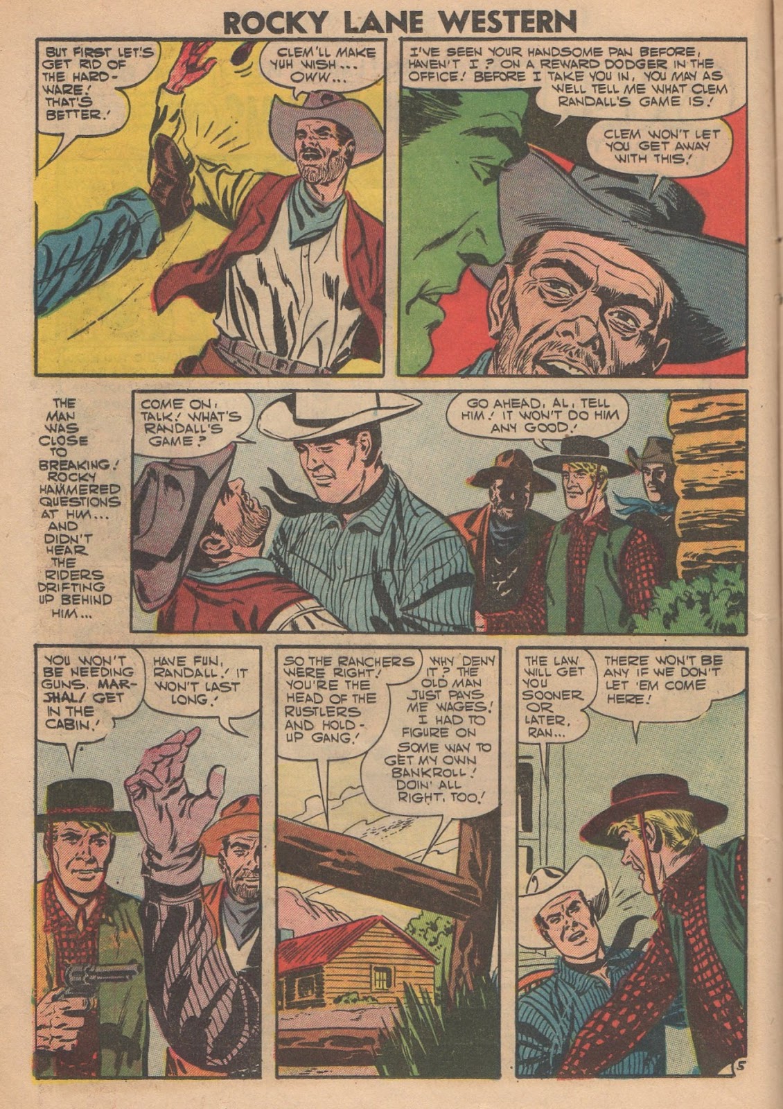 Rocky Lane Western (1954) issue 77 - Page 16