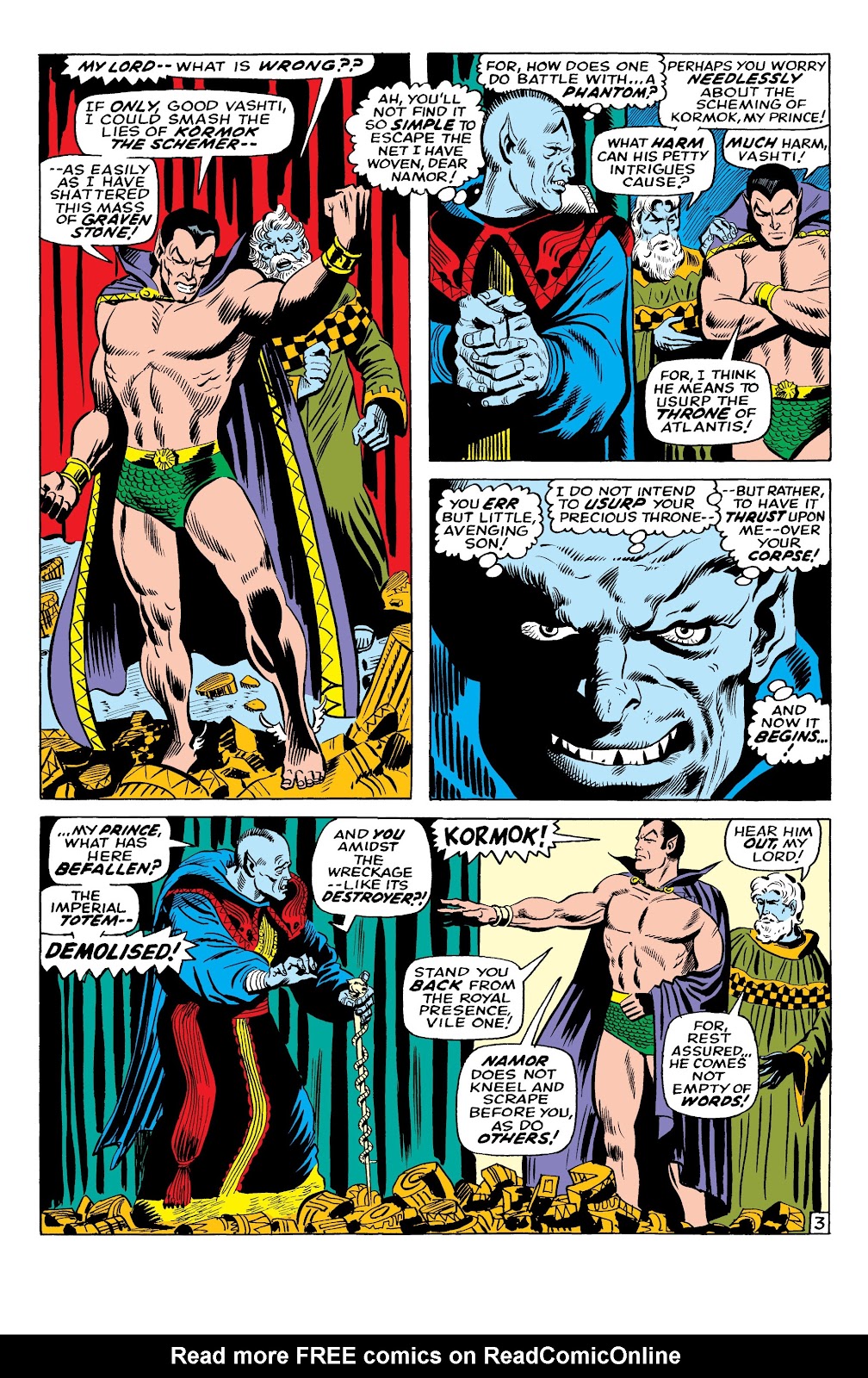 Namor, The Sub-Mariner Epic Collection: Enter The Sub-Mariner issue Who Strikes For Atlantis (Part 2) - Page 46