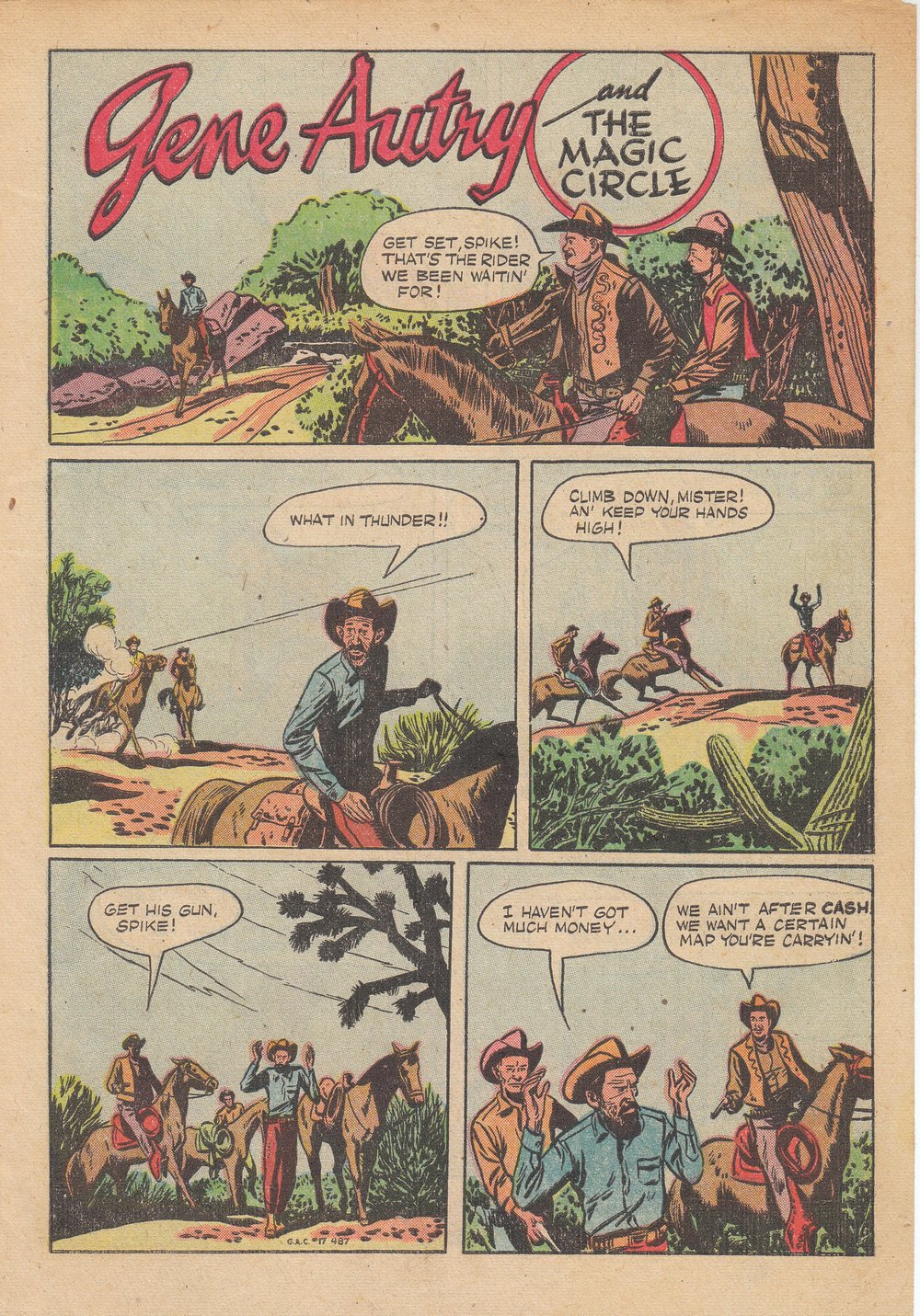 Gene Autry Comics (1946) issue 17 - Page 3