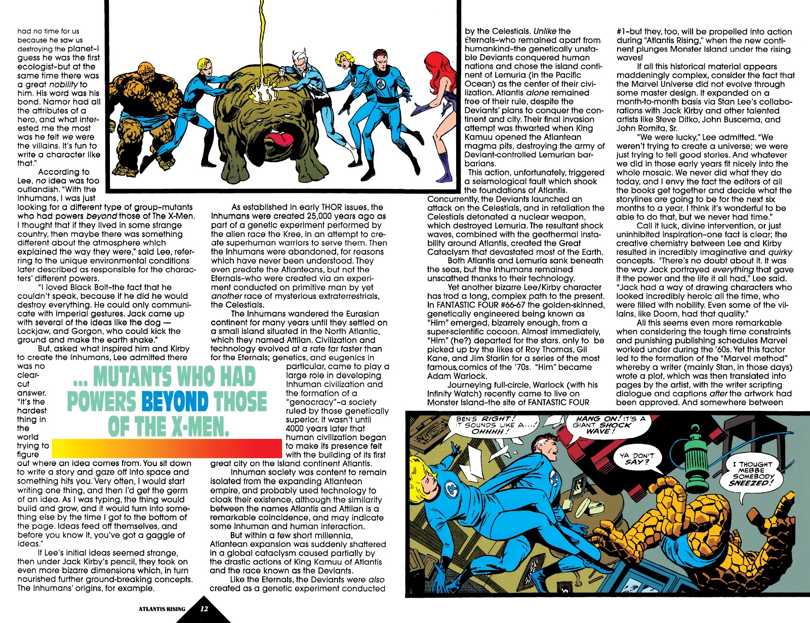 Fantastic Four Epic Collection issue Atlantis Rising (Part 2) - Page 208