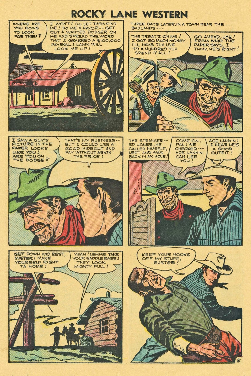 Rocky Lane Western (1954) issue 73 - Page 20