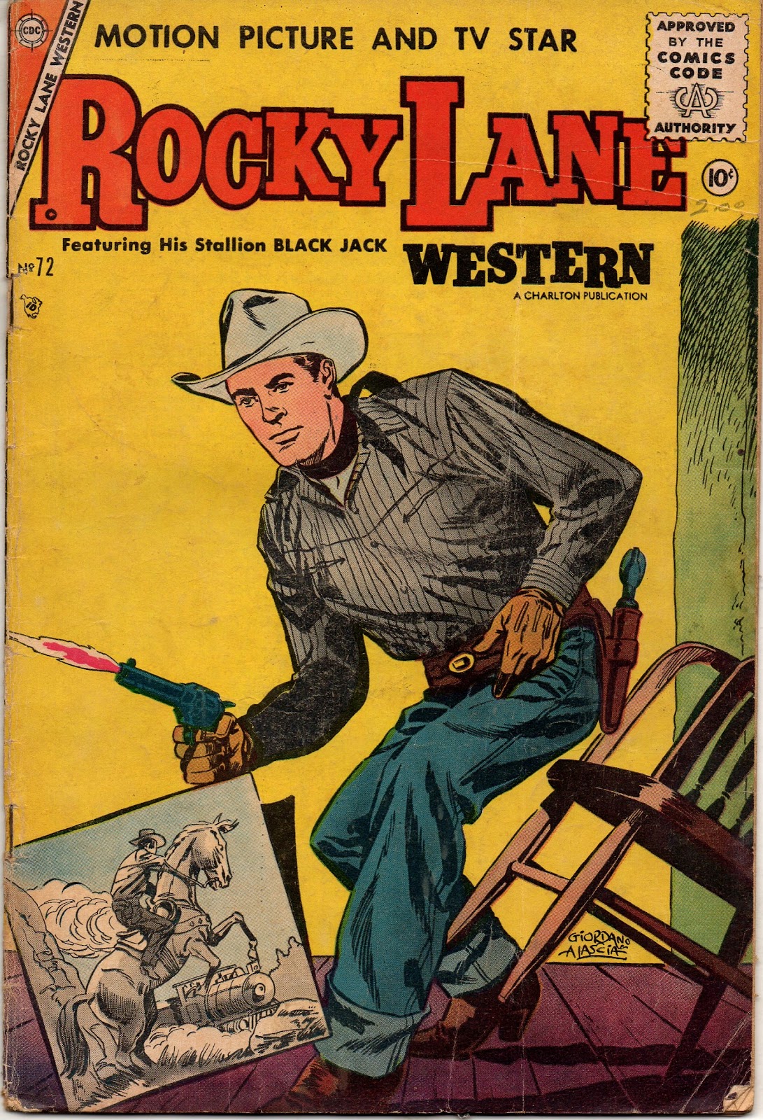 Rocky Lane Western (1954) issue 72 - Page 1
