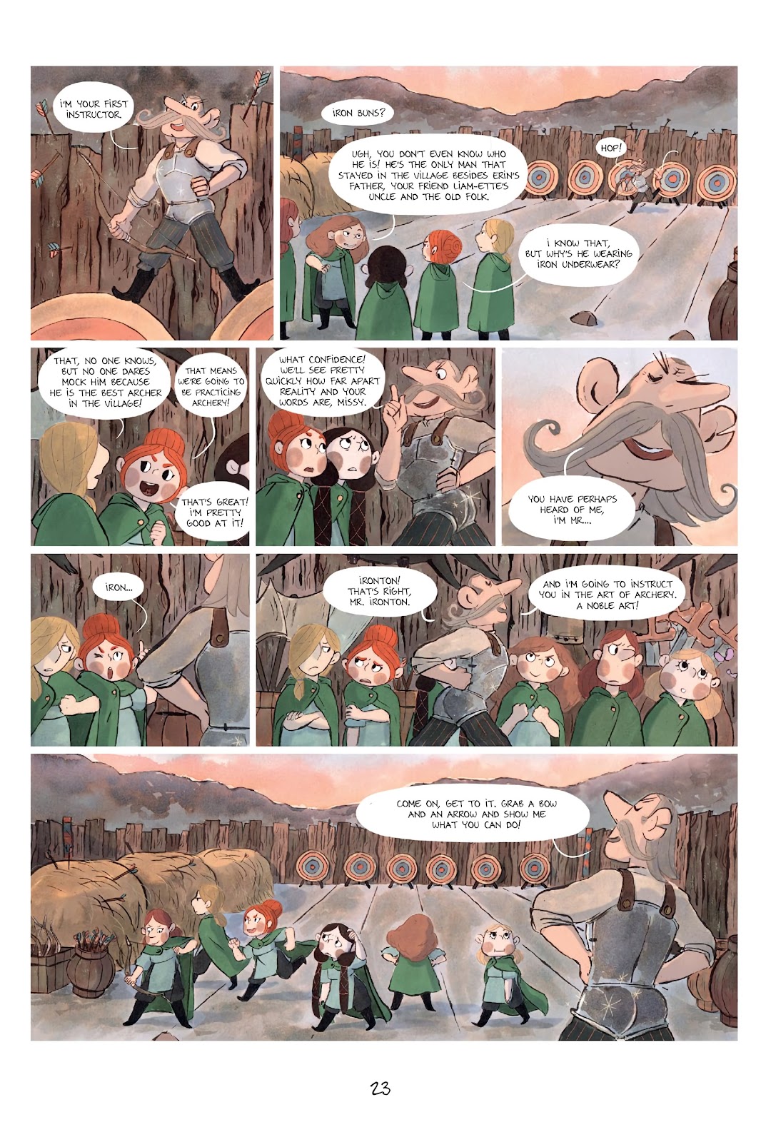 Shepherdess Warriors issue TPB - Page 24