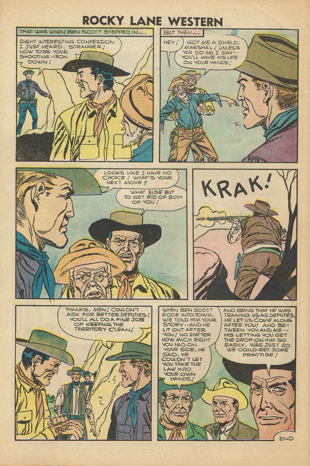 Rocky Lane Western (1954) issue 74 - Page 32