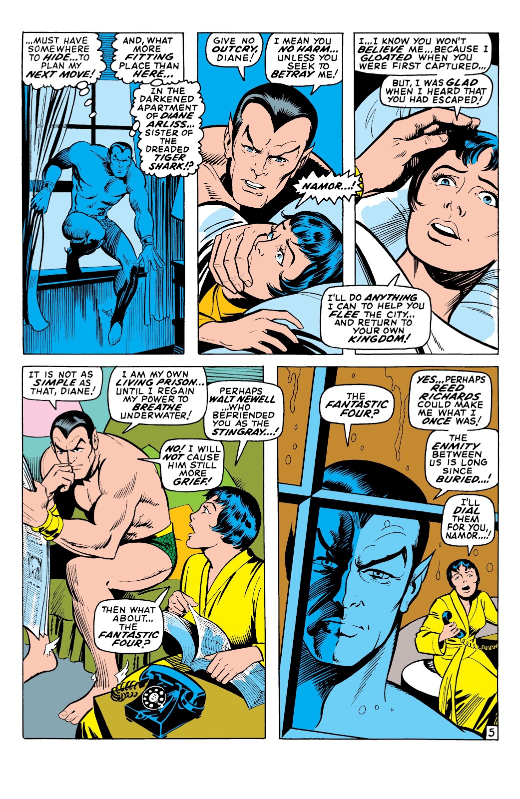 Namor, The Sub-Mariner Epic Collection: Enter The Sub-Mariner issue Who Strikes For Atlantis (Part 2) - Page 132