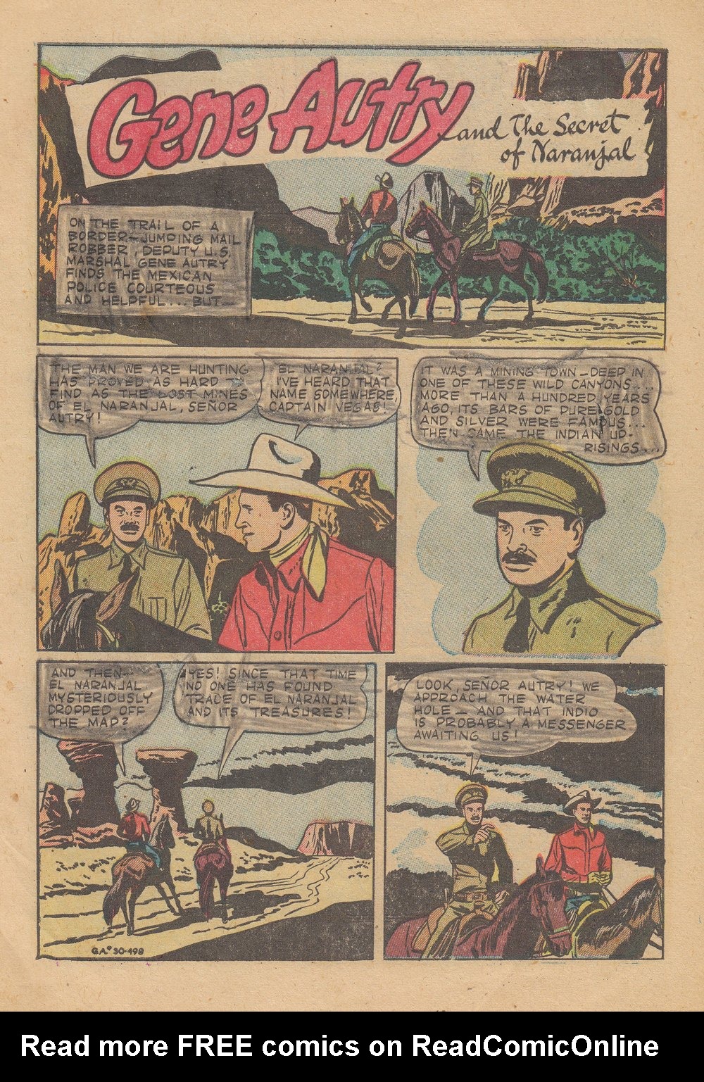 Gene Autry Comics (1946) issue 30 - Page 3