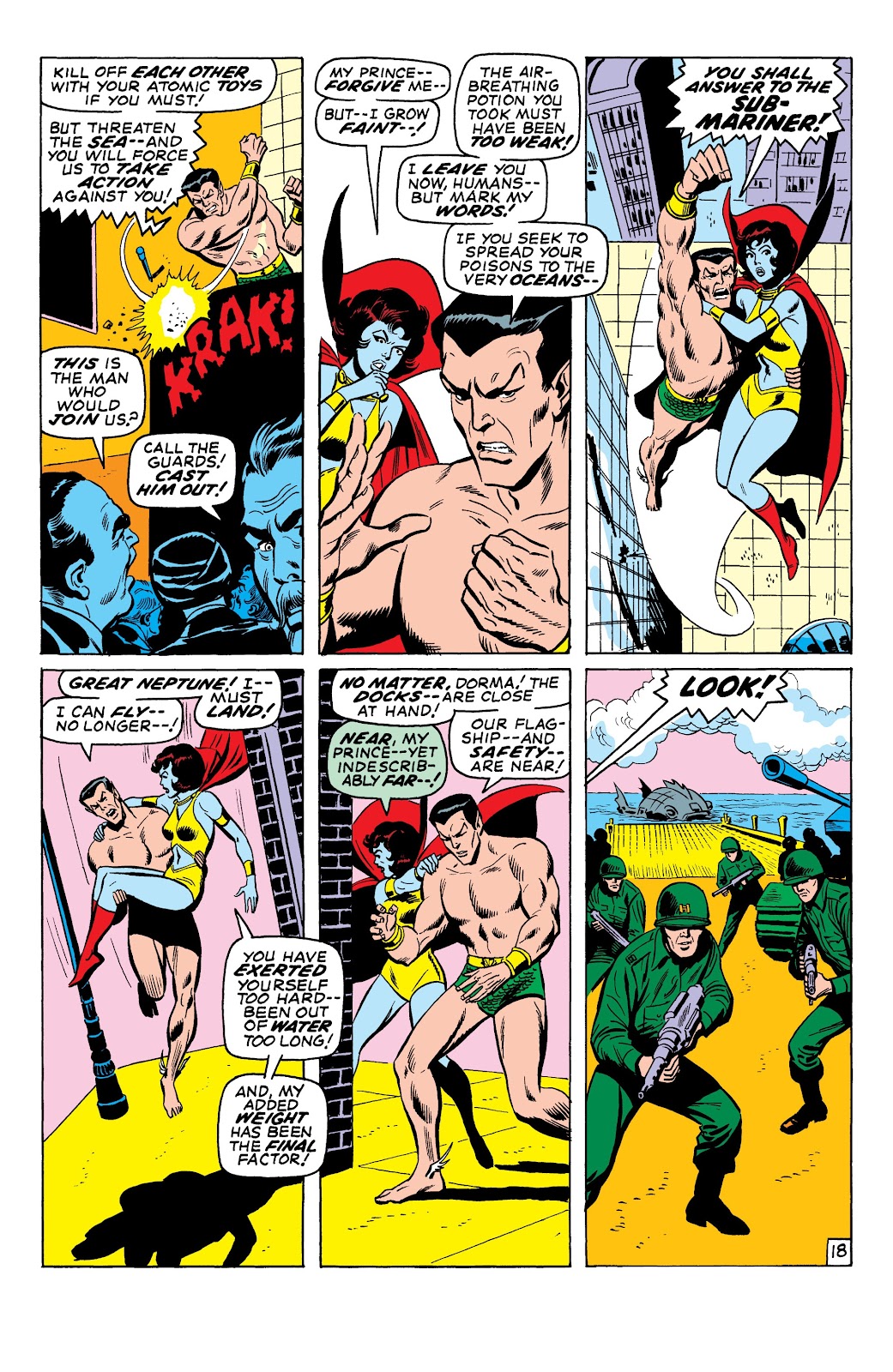 Namor, The Sub-Mariner Epic Collection: Enter The Sub-Mariner issue Who Strikes For Atlantis (Part 2) - Page 228