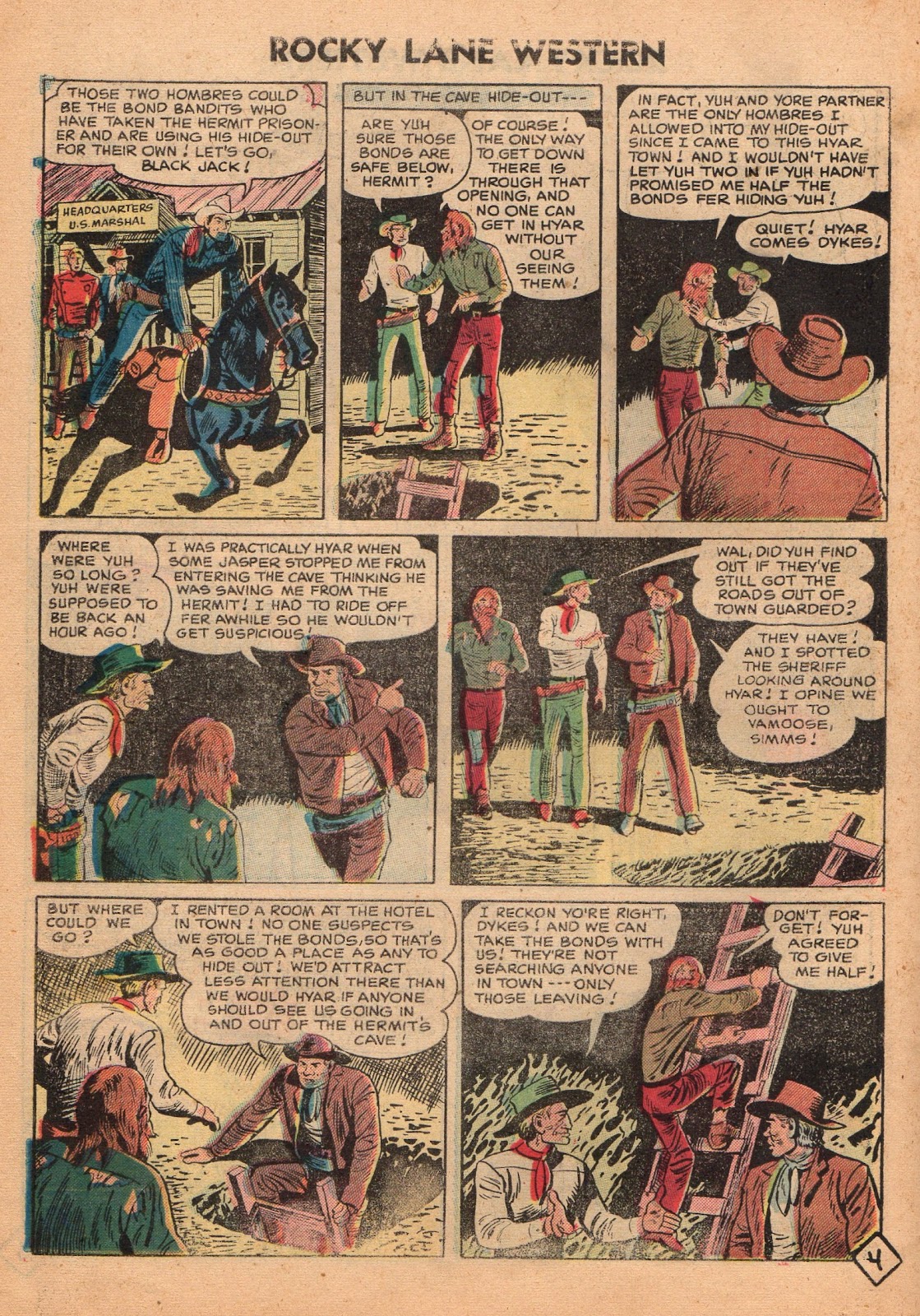 Rocky Lane Western (1954) issue 72 - Page 26