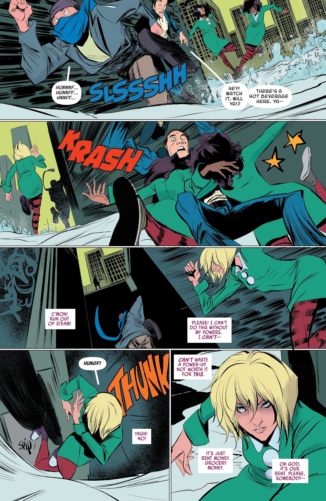 Spider-Gwen: Ghost-Spider Modern Era Epic Collection: Edge of Spider-Verse issue Weapon of Choice (Part 1) - Page 199