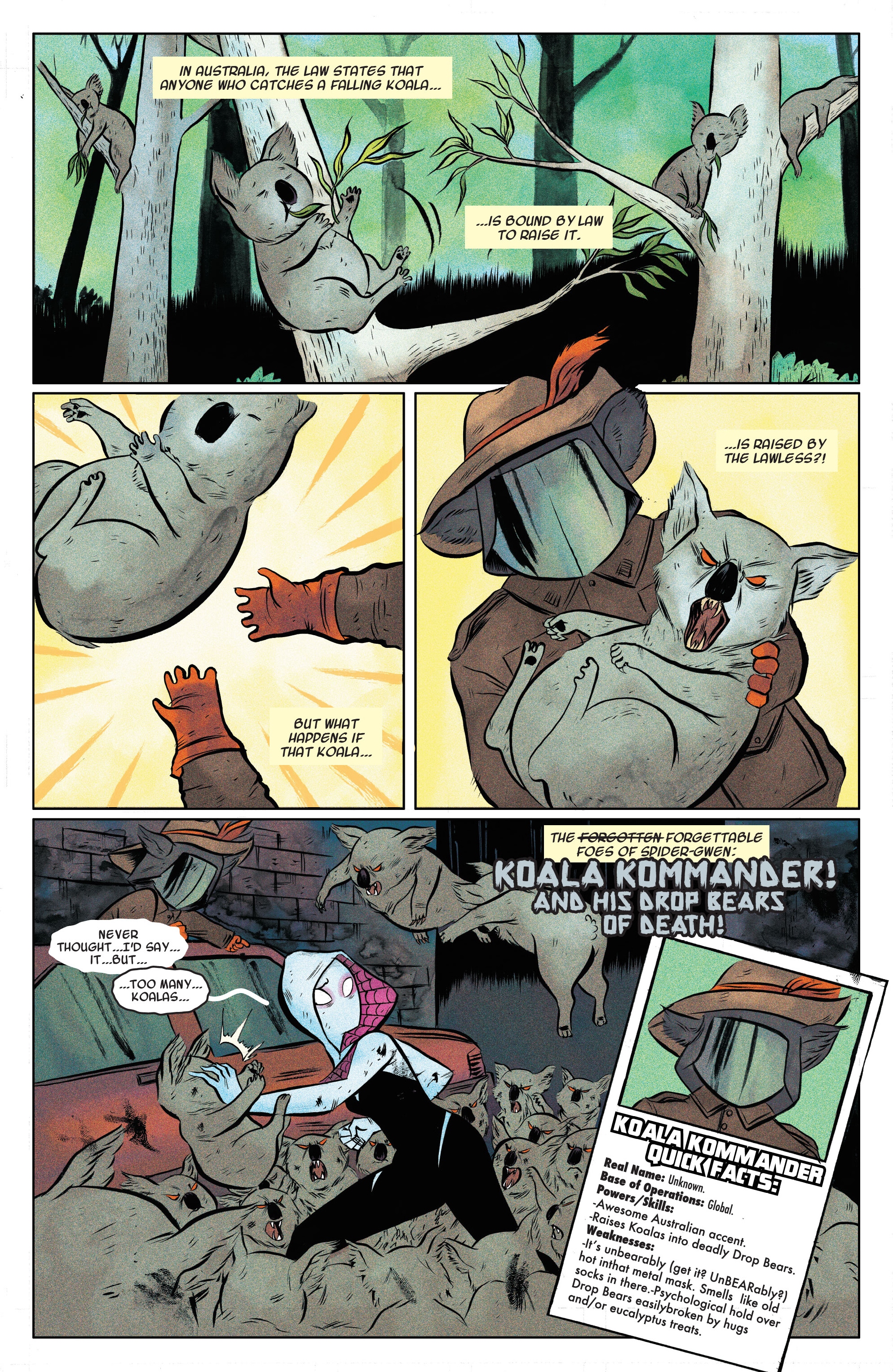 Spider-Gwen: Ghost-Spider - Edge of Spider-Verse (Modern Era Epic Collection) chapter 1 page 14