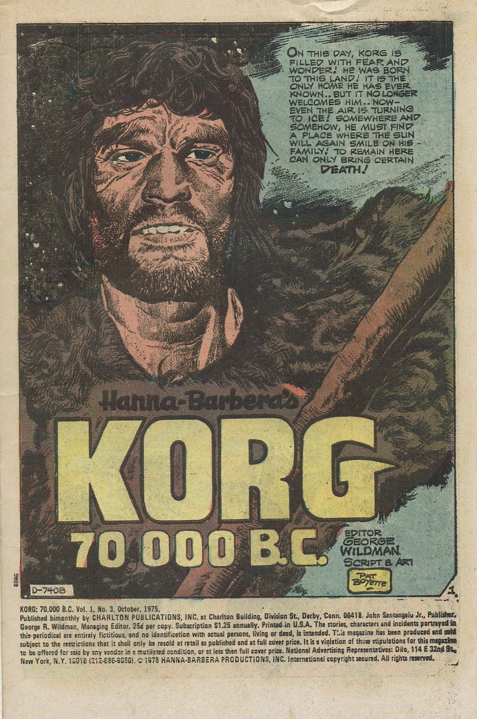 Korg: 70,000 B.C. issue 3 - Page 3