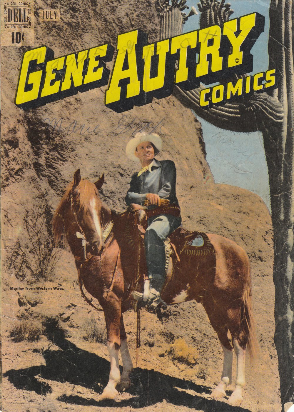Gene Autry Comics (1946) issue 29 - Page 1
