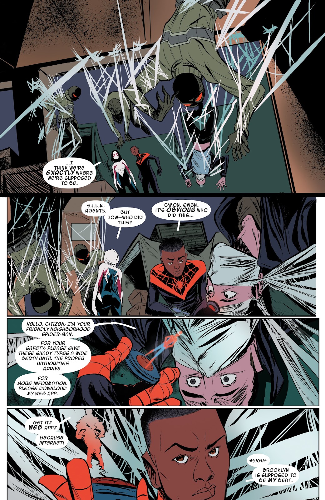 Spider-Gwen: Ghost-Spider Modern Era Epic Collection: Edge of Spider-Verse issue Weapon of Choice (Part 2) - Page 5