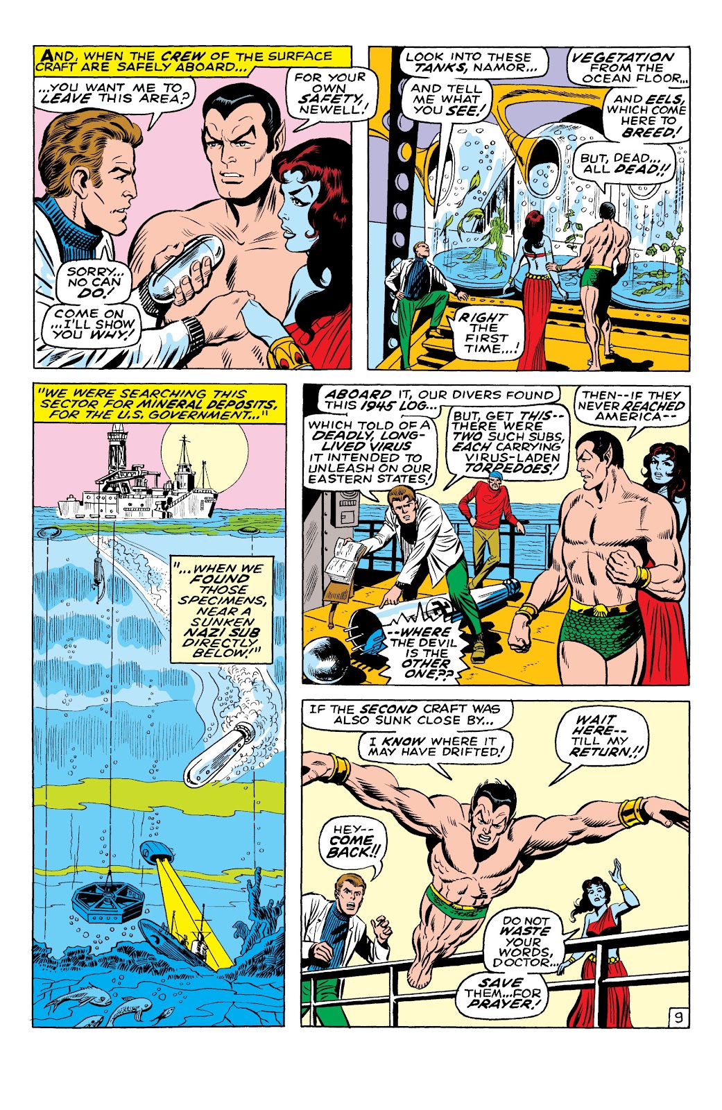 Namor, The Sub-Mariner Epic Collection: Enter The Sub-Mariner issue Who Strikes For Atlantis (Part 2) - Page 31
