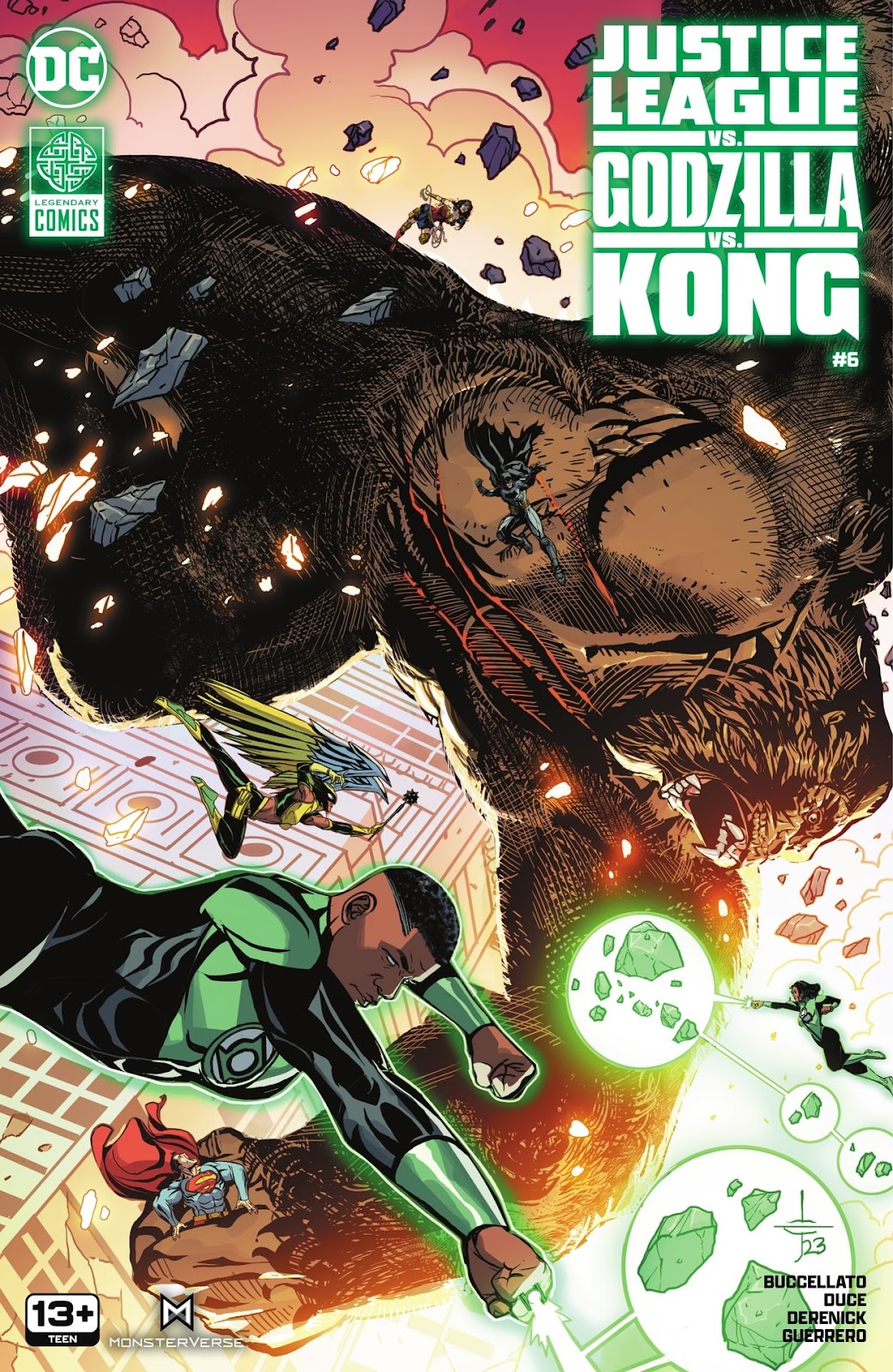 Justice League vs. Godzilla vs. Kong issue 6 - Page 1
