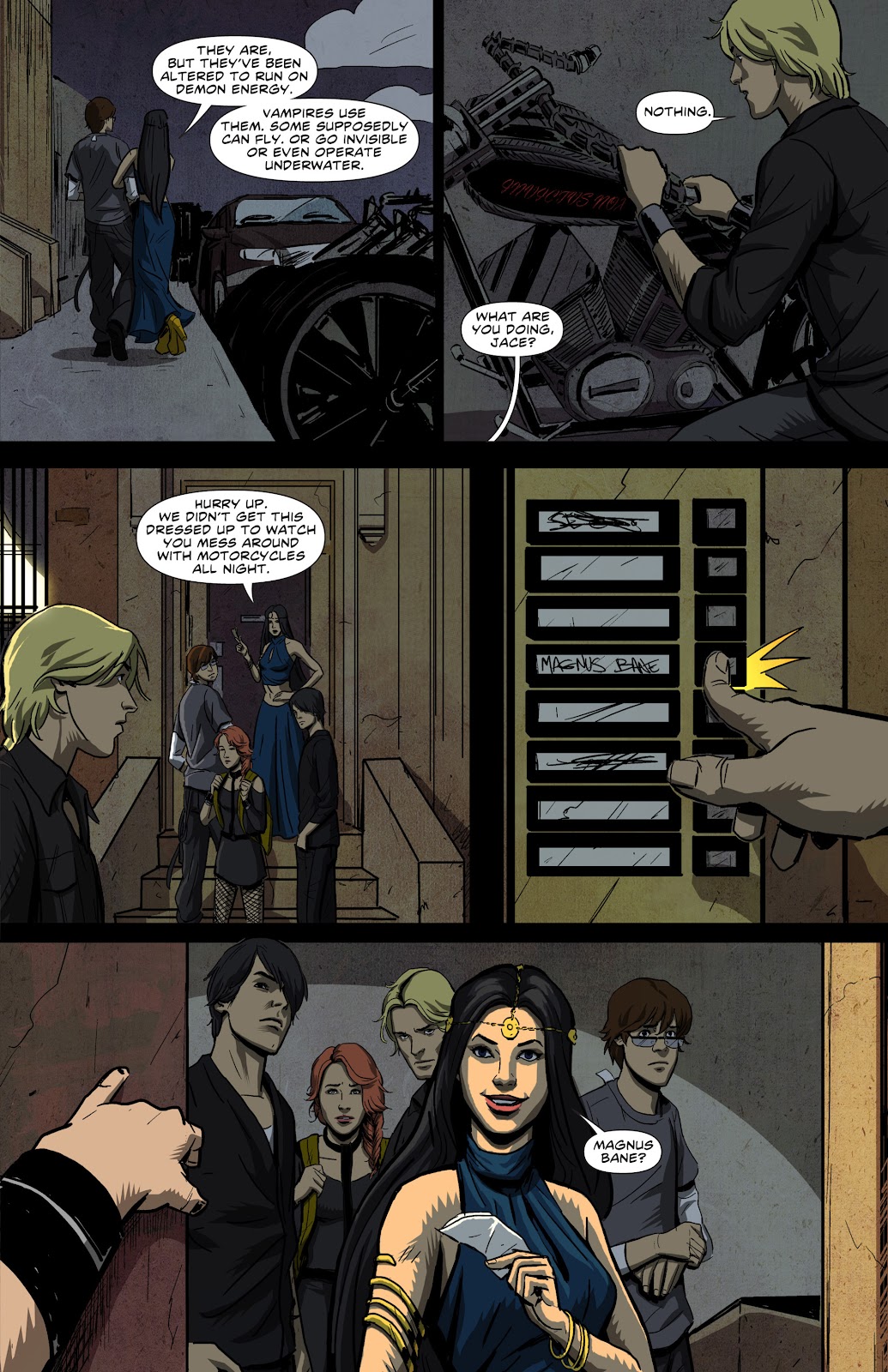 The Mortal Instruments: City of Bones (Existed) issue 5 - Page 17