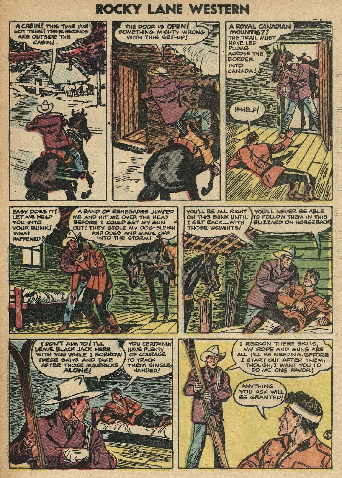 Rocky Lane Western (1954) issue 58 - Page 29