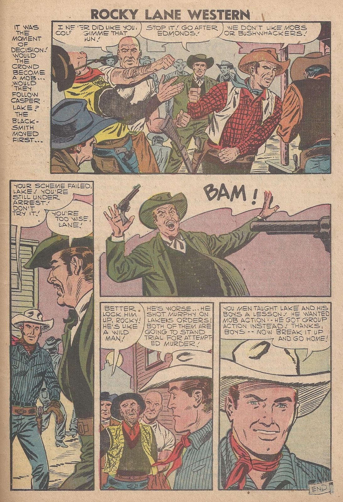 Rocky Lane Western (1954) issue 80 - Page 23